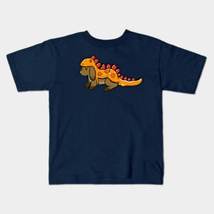 Dinosaur bunny stegosaurus Kids T-Shirt